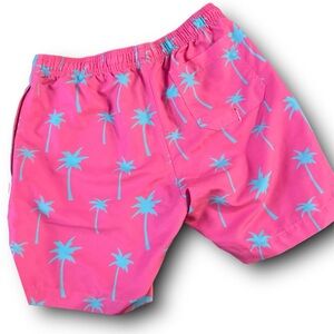 ambsn Palm Tree 17" Swim Trunks